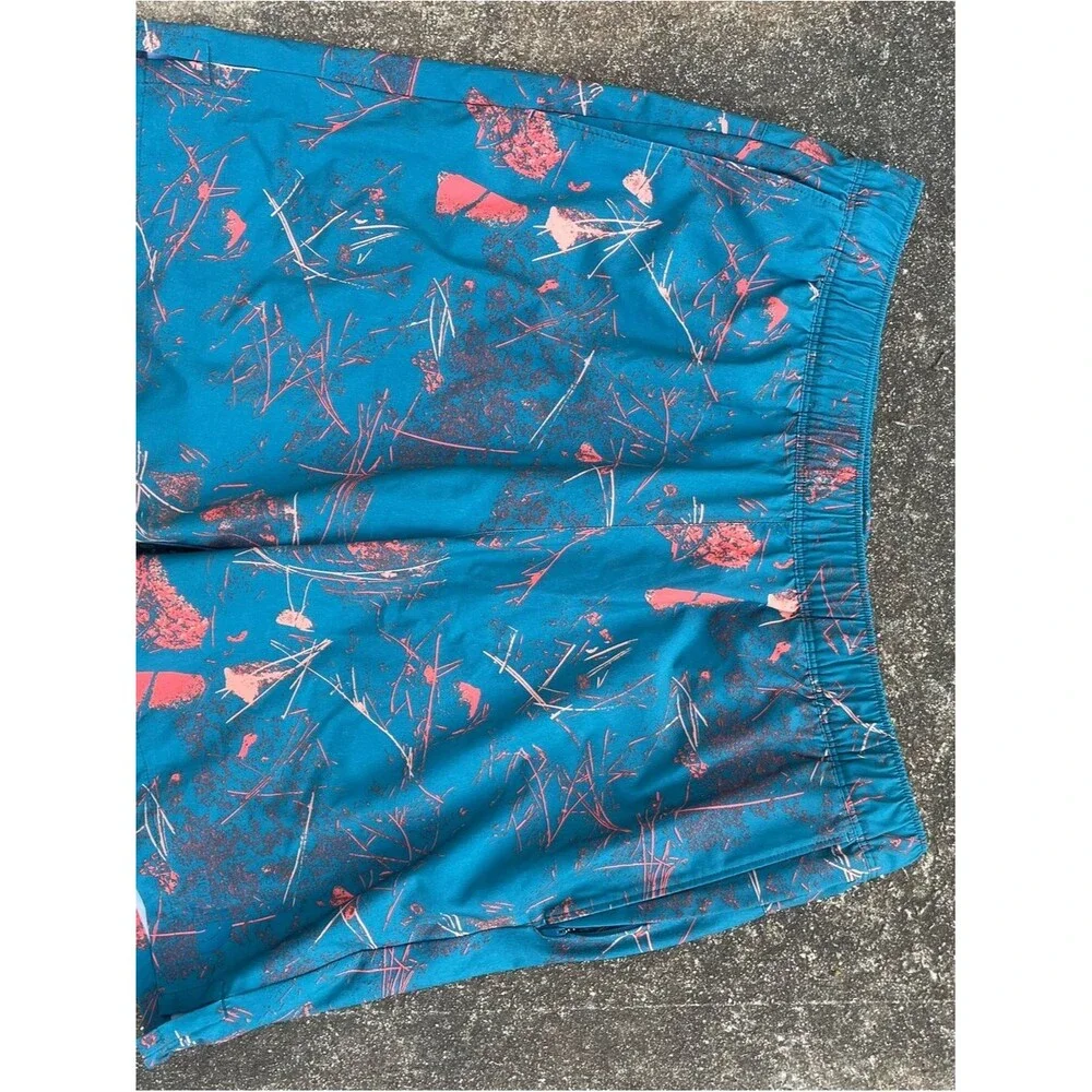 The North Face Men Wander Short Mens Coral Valley Print Standard Fit Size Medium